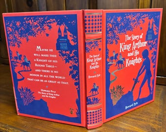 The Story of King Arthur and His Knights, Leather bound Barnes and Noble Edition