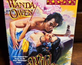 Wanda Owens, Wild Magnolia, Vintage 1992 Zebra American Historical Romance Paperback