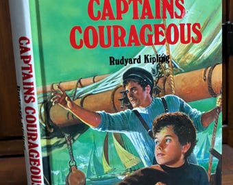 Great Illustrated Classics: Captain Courageous, Rudyard Kipling, 1992 Hardcover Edition