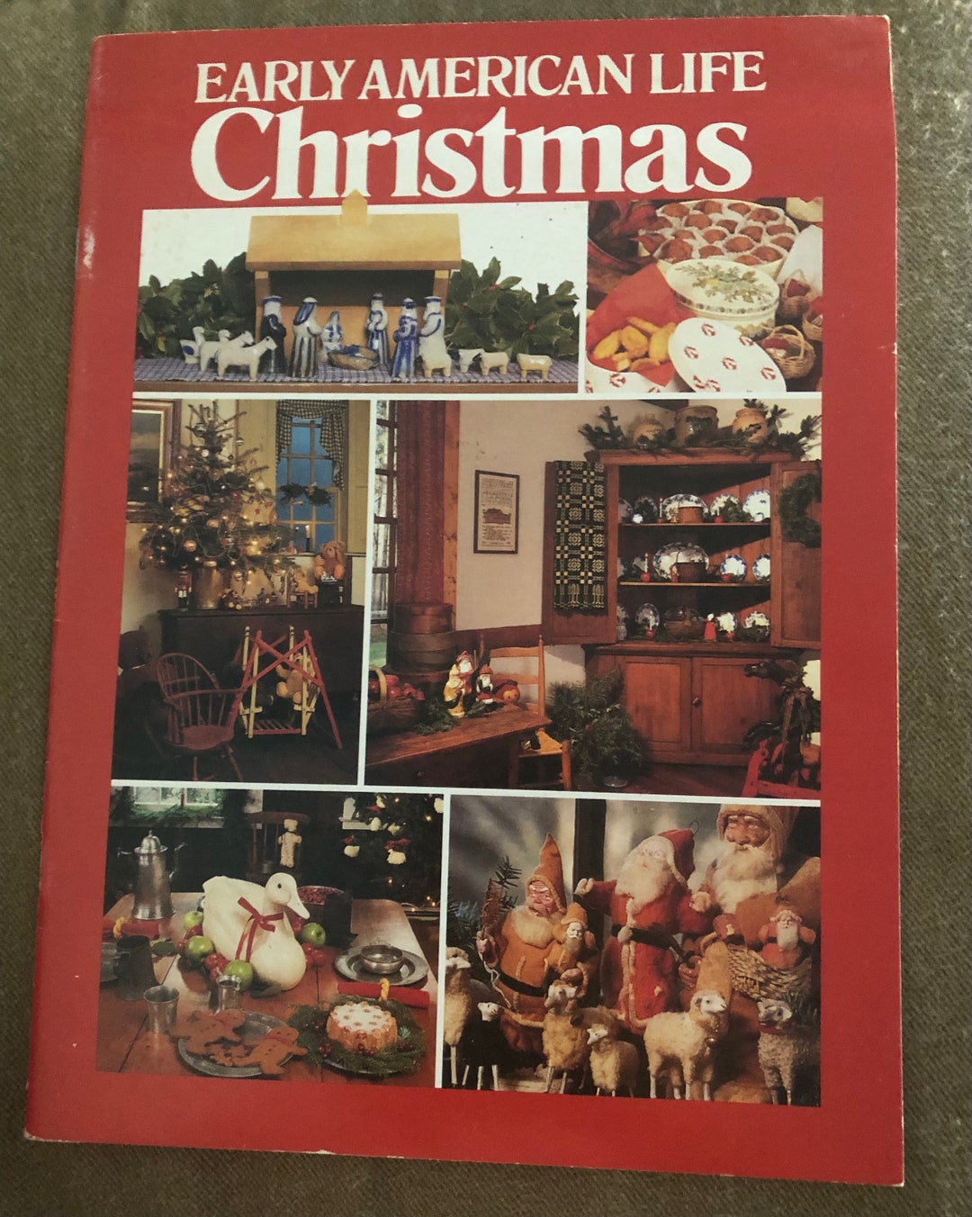 Early American Life Christmas, Vintage Christmas 1989 Edition Etsy