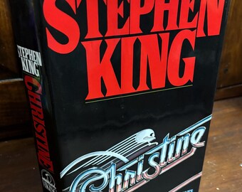 Stephen King, Christine, Vintage 1983 Classic Horror Novel, Viking Press Hardcover