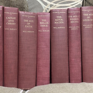 The Story of Civilization Vols 1-10, Will and Ariel Durant