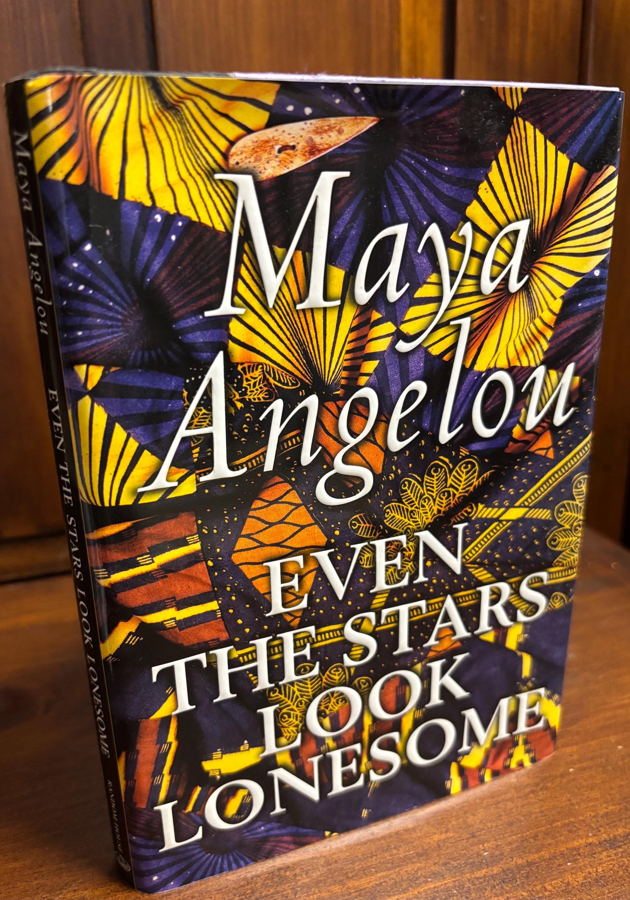 Maya Angelou, Even the Stars Look Lonesome, Vintage 1997 First Edition Hardcover