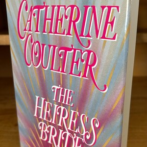 Catherine Coulter, The Heiress Bride, Vintage 1993 Hardcover Edition