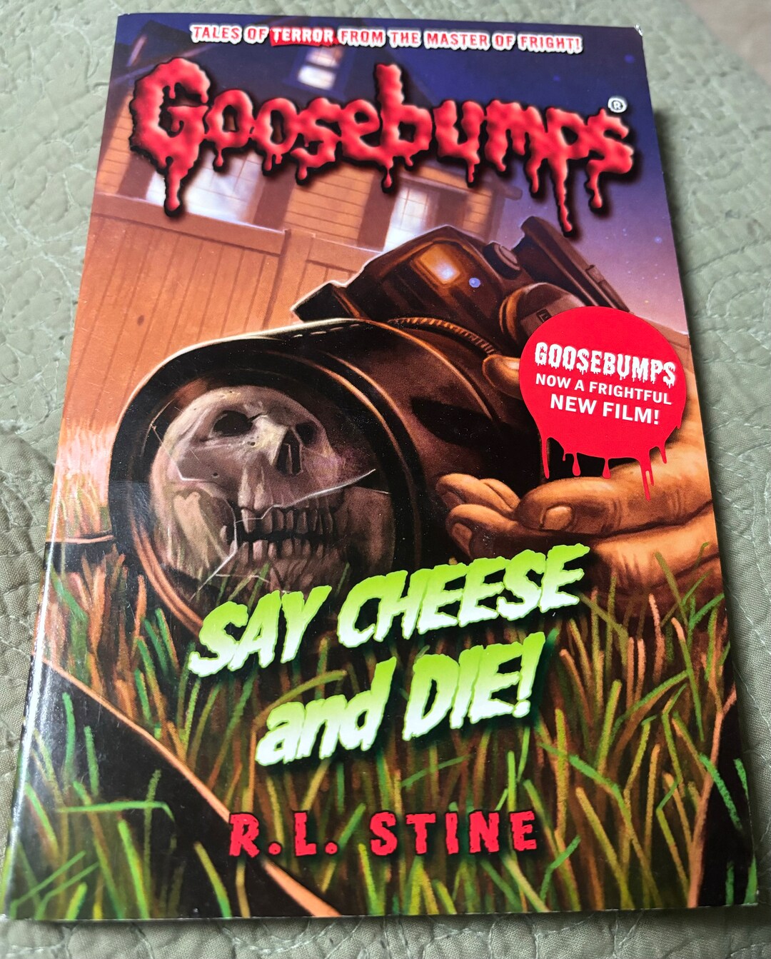 Rl Stine Goosebumps Say Cheese And Die Scholastic Paperback Reissue