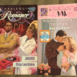 Day Leclaire, Set of 2 Vintage Harlequin Romance Paperbacks