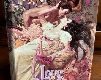 Johanna Lindsey, Love Only Once, Vintage 1985 Avon Hardcover Book Club Edition