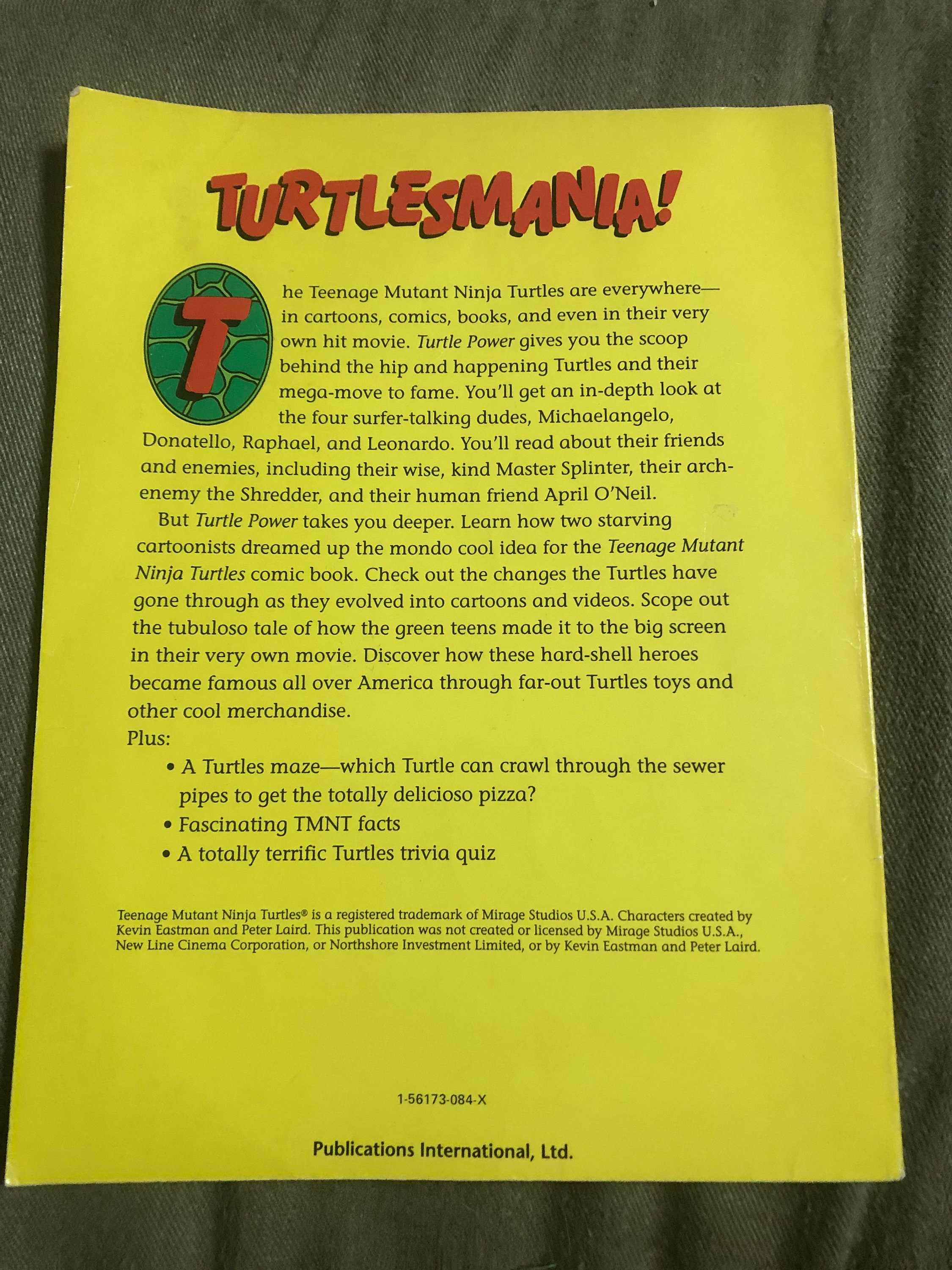 Turtle Power! the Unauthorized History of the Teenage Mutant