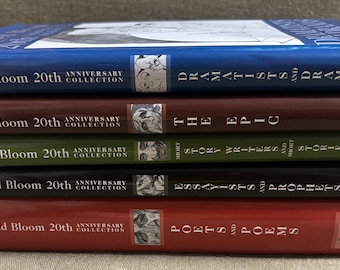 Harold Bloom 20th Anniversary Collection, Set of 5, Vintage 2005 Hardcovers