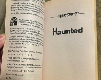 RL Stine, Fear Street: Creatures of the Night, Collector's Edition