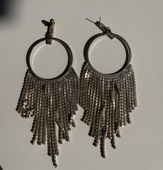Circle Waterfall Earrings - image 5