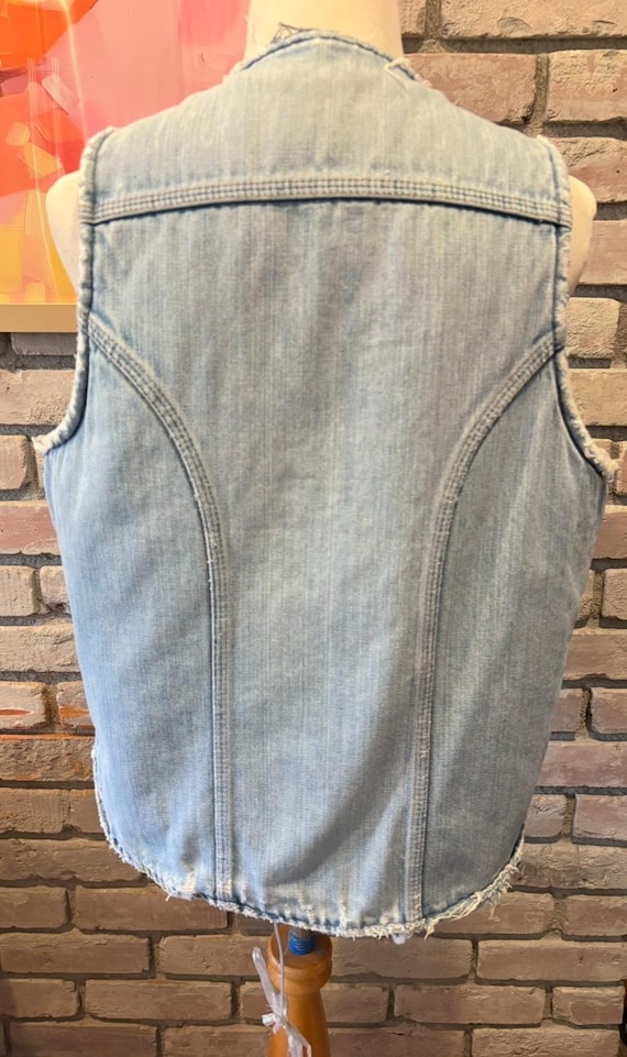Vintage Wrangler Denim Vest - image 4
