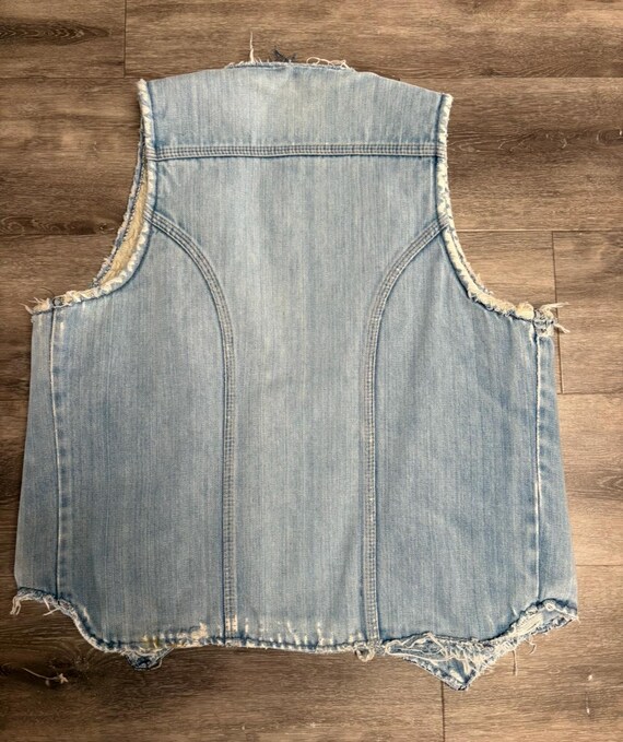 Vintage Wrangler Denim Vest - image 2