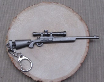 Sniper Rifle Keychain - Etsy