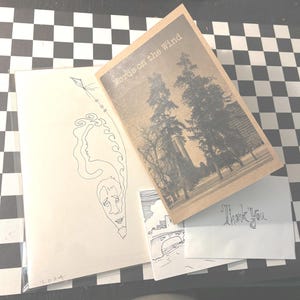 Words on the Wind poetry book and art print package by Brian Gavagan