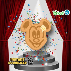 Mickey Waffle SVG, Mickey Mouse Waffle, Mickey Mouse Digital Download, Mickey Digital Image