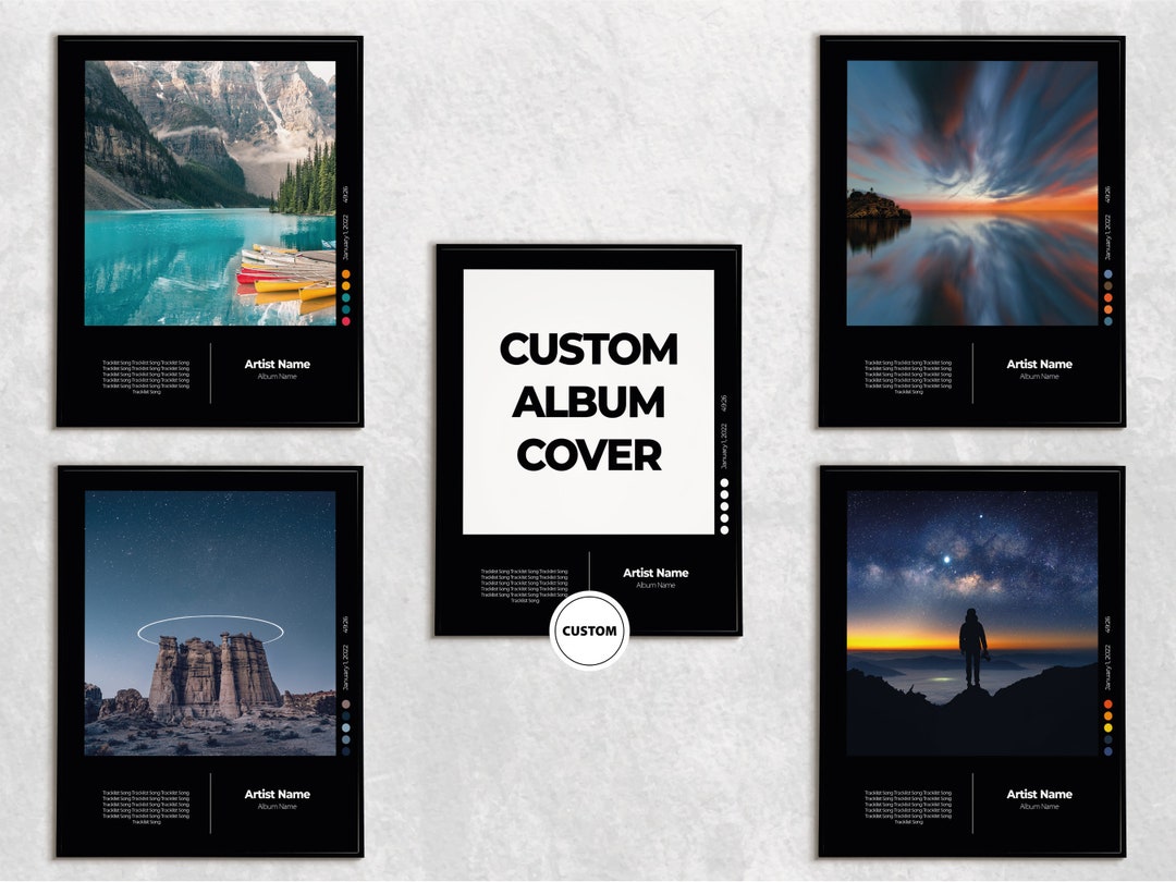 Album Custom Posters Album Cover Poster Custom Poster Music Custom