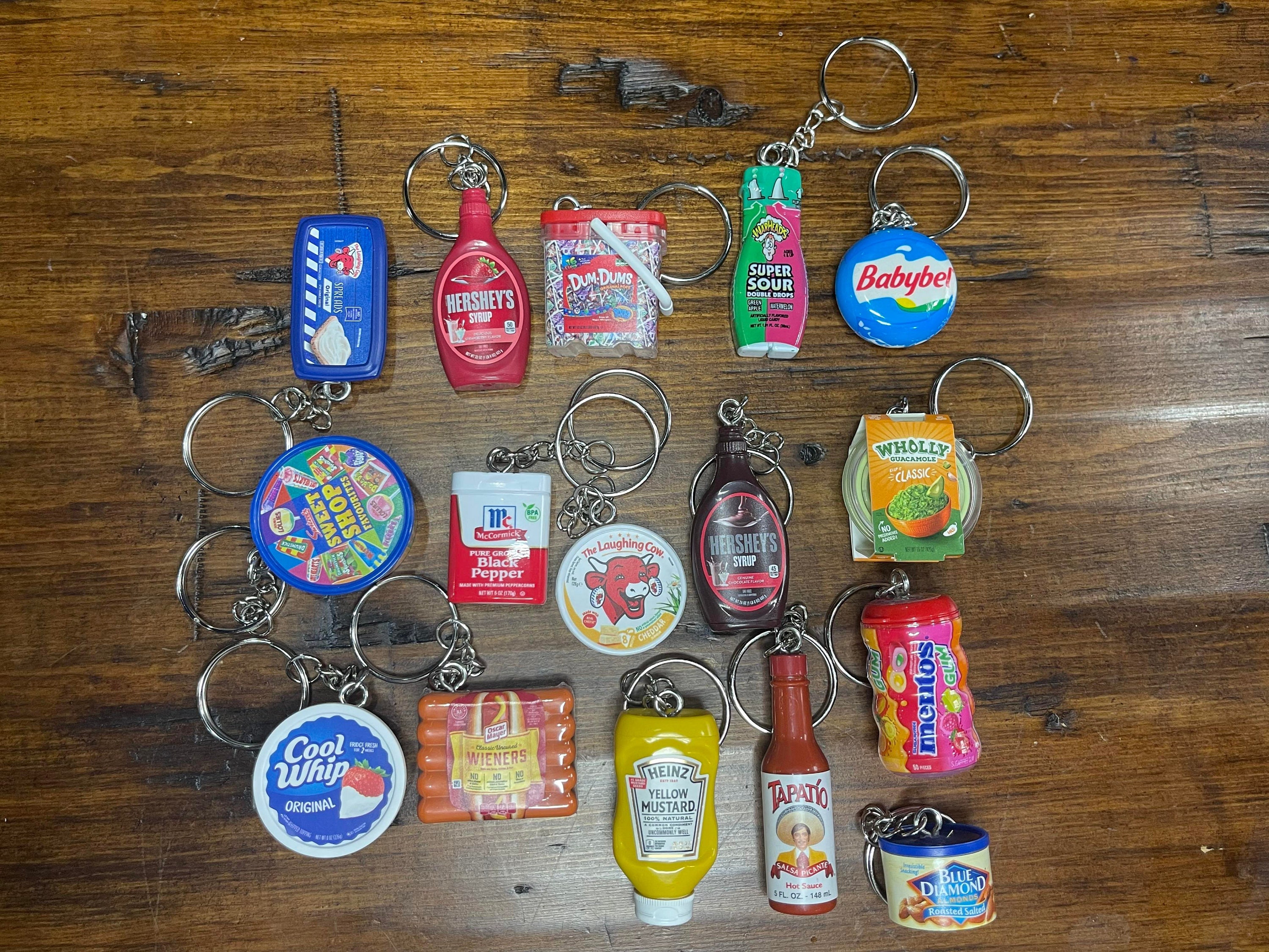 Mini Brands Keychains Miniature Toy Keychains Miniature Food Etsy
