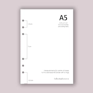 Monthly Tab Dividers | A5 Planner Inserts - Etsy