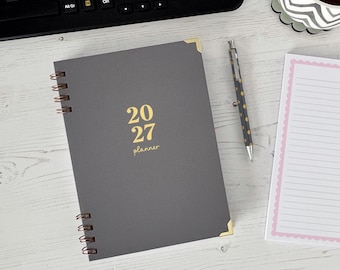 Weekly (Core) Planner | 2027 Wirebound A5 Planner
