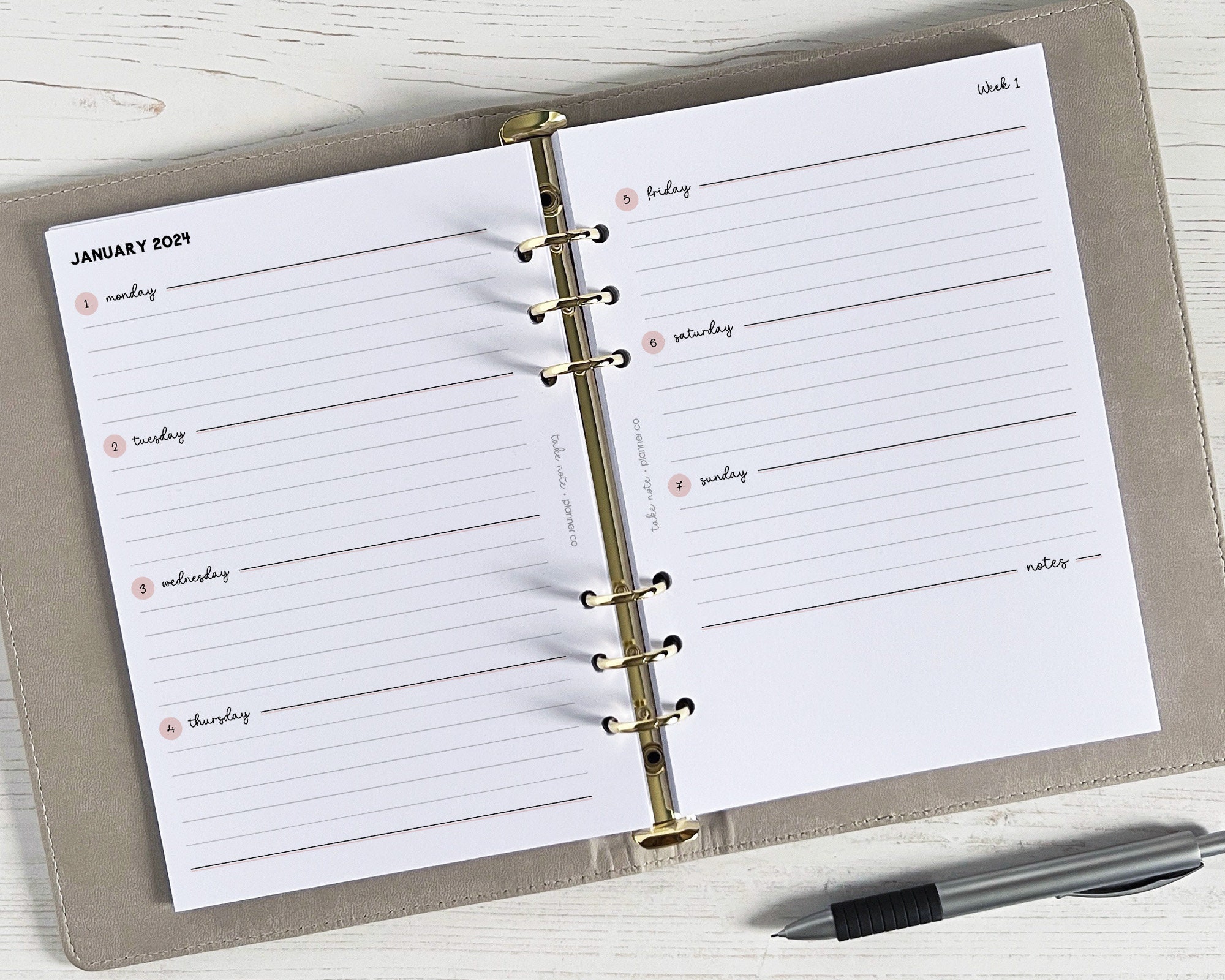 Louis Vuitton Inspired Agenda Calendar Refill Inserts & To-Do Lists –  Between Naps on the Porch