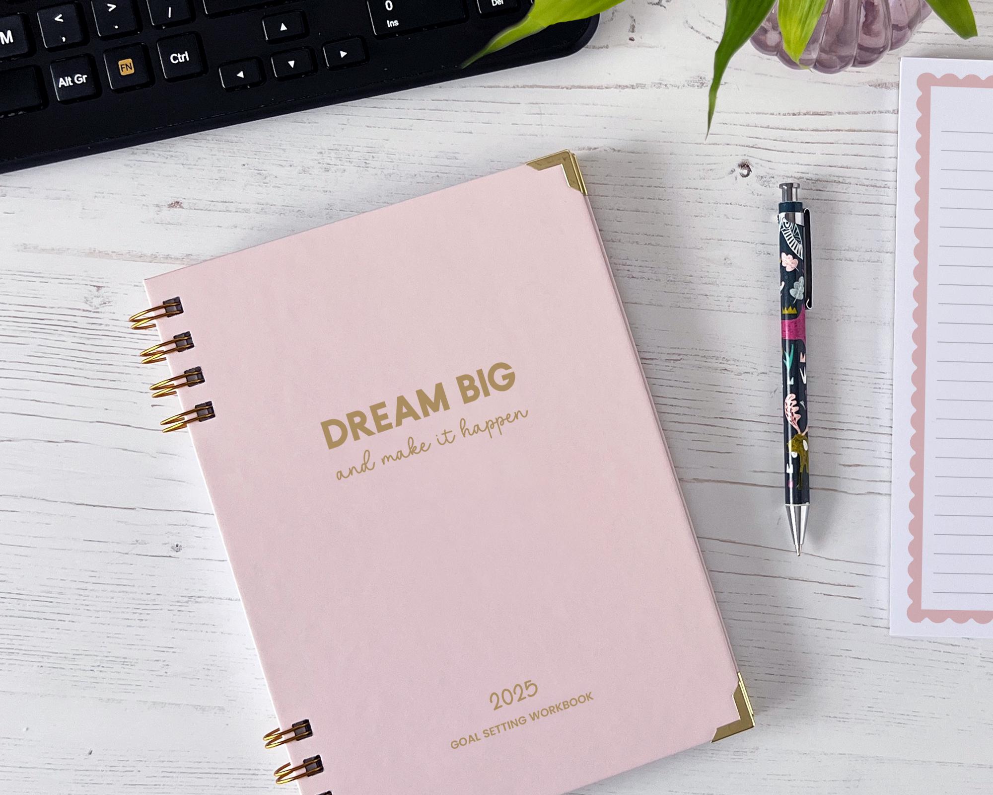 Goal Setting Workbook 2025 | Goal Tracking Journal | New Year Goals [GOAL:workbook]