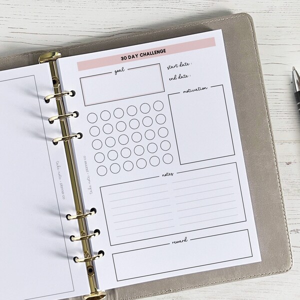 A5 Planner Inserts Etsy Canada