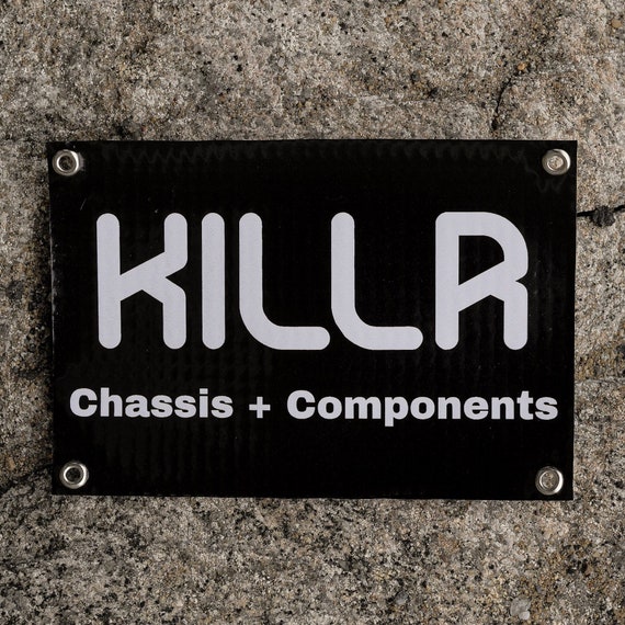 Killr Chassis Vinyl Banner - 1:24 Scale