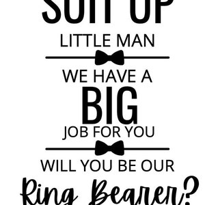 Ring Bearer Proposal Card image 4