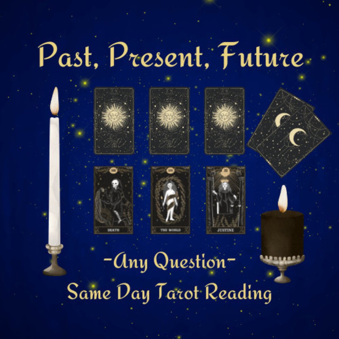 Past Present Future Indepth Tarot Reading Etsy