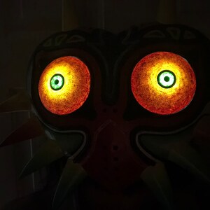 Wearable LED Majora’s Mask Legend of Zelda Halloween Christmas Birthday ...