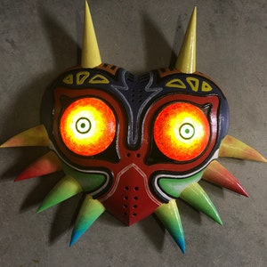 Wearable LED Majora’s Mask Legend of Zelda Halloween Christmas Birthday Present Gift