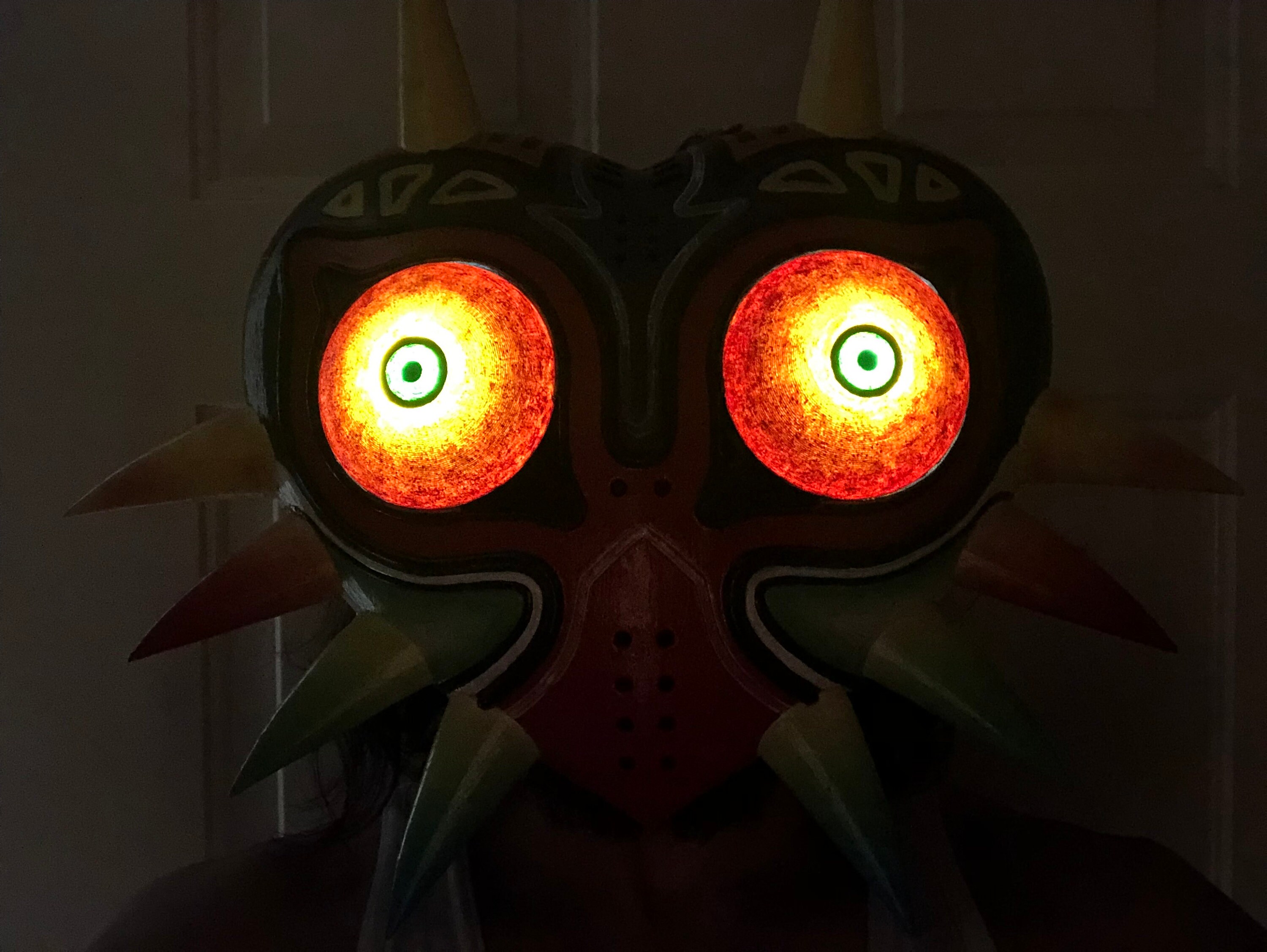 Wearable LED Majora’s Mask Legend of Zelda Halloween Christmas Birthday ...