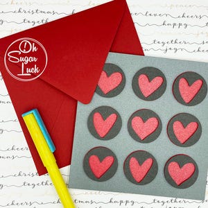 Carte coeur en couches faite main, art du papier découpé avec précision, carte de voeux unique, Saint-Valentin, anniversaire
