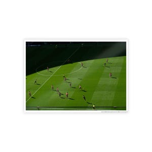 Football Sports Poster Lanscape Print - Atletico Madrid vs Palma Soccer Game Football Spain Madrid