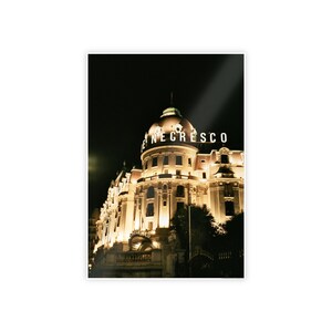 Vintage Film Poster - Hotel in Nizza