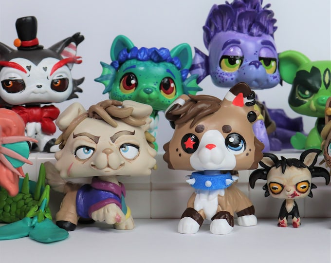Littlest Pet Shop LPS Customizable Glass Eye Bases - Etsy