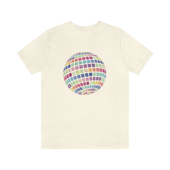 Pink Disco Ball, Mirror Ball, Retro, 70s, 80s, Women's T-Shirt