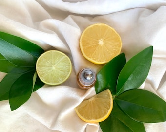 Citrus Bliss Perfume Roller: Natural Aromatherapy Fragrance
