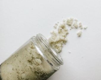 Jasmine Green Tea Body Scrub: Natural Exfoliating Sugar Scrub
