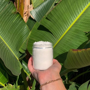 Sea Salt Body Scrub, Cleansing Salt Scrub, Gentle Scrub, Refreshing Body Scrub