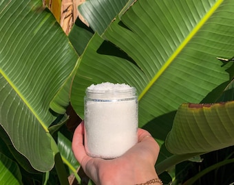 Sea Salt Body Scrub: Exfoliating, Cleansing, and Moisturizing
