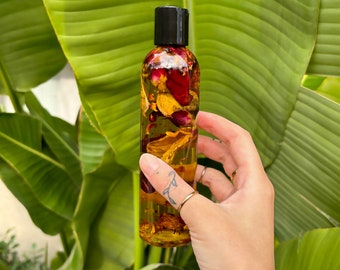 Rose Infused Body Oil: Natural Moisturizing Shower & Spa Gift