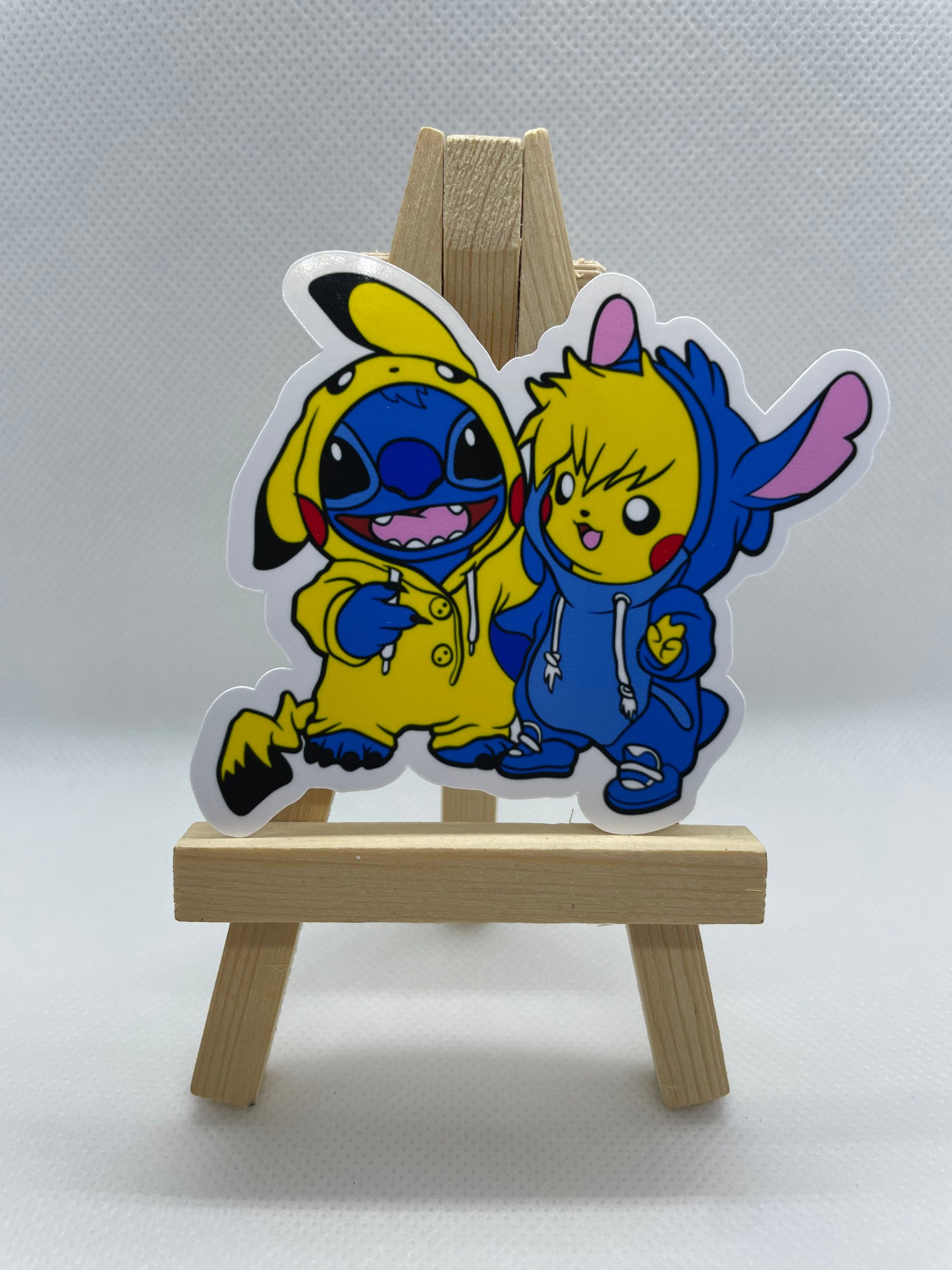 Stitch Pikachu PNG, Stitch disney Sublimation transfer PNG, Pokemon pikachu  Heat Transfer PNG