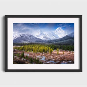 Spray Valley Fine Art Photography Print, Kananaskis, Alberta