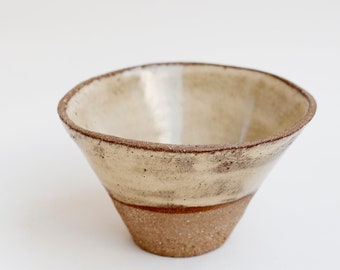 Unique ceramic ramen bowl, soup bowl, organic pottery, natural rustic soup bowl, Ramen bowl