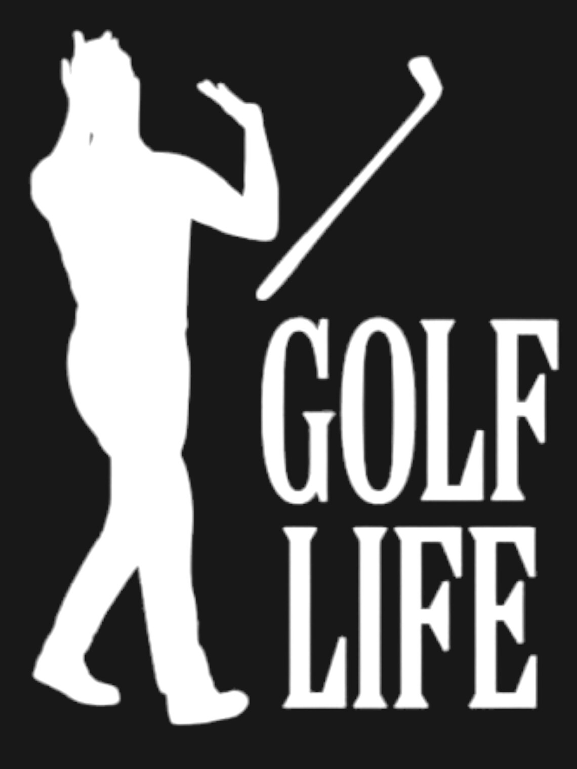 Golf Life Vinyl Decal Sticker Decal for Cars Laptops Etsy