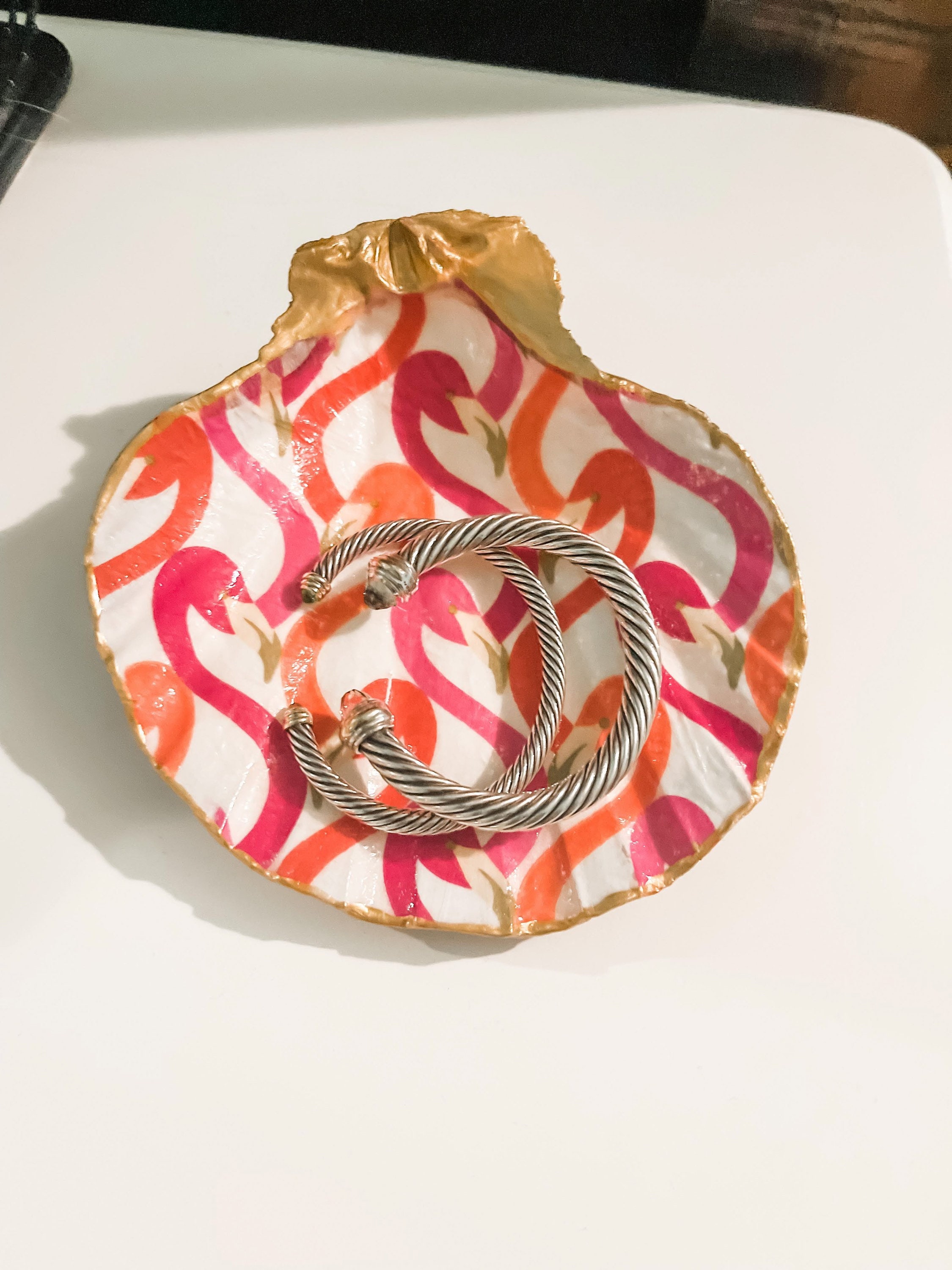 Flamingo Ring Holder for Mom Cute Desk Decor for Teacher Etsy