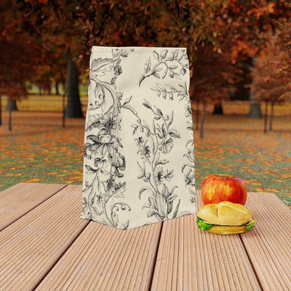 Luxe Polyester Lunch Bag