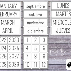 Teacher Perpetual Flip Calendar Printable Digital Download - Etsy